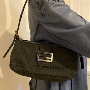 Fendi Borsa Piccola Zucchino Nero Bag